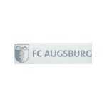 FC Augsburg Heckscheibenaufkleber 34x10cm Grau