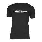 KEEPERsport Basic T-Shirt Kids Schwarz F999