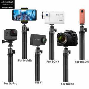 10 in 1 Outdoor-Schießzubehör Combo Universal Teleskop Selfie 8cm-31cm Stativ Smartphone Halterung Bluetooth Kletterhake