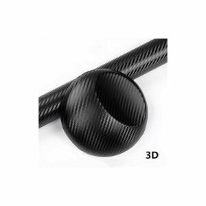 3D-Vinylfolie (2 Stück), selbstklebender 3D-Carbonfaser-Aufkleber für Auto, hintere Smartphone-Hülle, Motorrad, Fahrzeug,