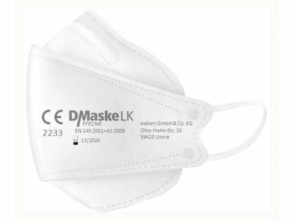 5 D/Maske Atemschutzmaske FFP2 "Luftkaiserin", DIN EN 149:2001+A1:2009