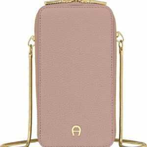 AIGNER Smartphone-Tasche "Fashion", Leder, Schultergurt, für Damen, misty rose, 99