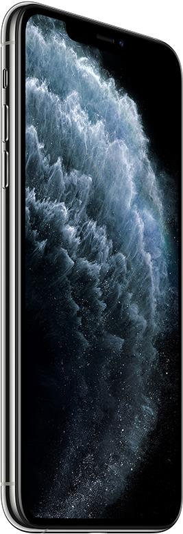Apple iPhone 11 Pro Max - Smartphone - Dual-SIM - 4G Gigabit Class LTE - 512 GB - GSM - 6.5 - 2688 x 1242 Pixel (458 ppi (Pixel pro )) - Super Retina XDR Display (12 MP Vorderkamera) - Triple-Kamera - Silber - Sonderposten