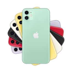 Apple iPhone 11 - Smartphone - Dual-SIM - 4G Gigabit Class LTE - 64 GB - GSM - 6.1 - 1792 x 828 Pixel (326 ppi (Pixel pro )) - Liquid Retina HD display (12 MP Vorderkamera) - 2 x Rückkamera - grün (MWLY2ZD/A)