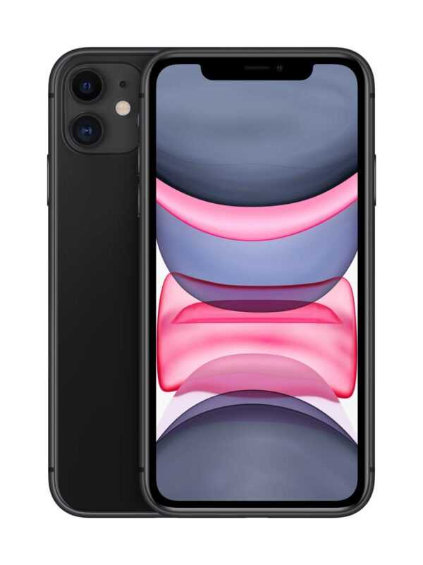 Apple iPhone 11 - Smartphone - Dual-SIM - 4G Gigabit Class LTE - 64GB - GSM - 6.1 - 1792 x 828 Pixel (326 ppi (Pixel pro )) - Liquid Retina HD display (12 MP Vorderkamera) - 2 x Rückkamera - Schwarz (MHDA3ZD/A)