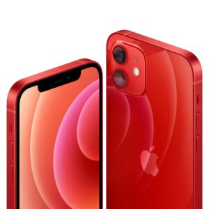 Apple iPhone 12 - (PRODUCT) RED - Smartphone - Dual-SIM - 5G NR - 128GB - CDMA / GSM - 6.1 - 2532 x 1170 Pixel (460 ppi (Pixel pro )) - Super Retina XDR Display (12 MP Vorderkamera) - 2 x Rückkamera - Rot (MGJD3ZD/A)