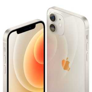 Apple iPhone 12 - Smartphone - Dual-SIM - 5G NR - 128GB - CDMA / GSM - 6.1 - 2532 x 1170 Pixel (460 ppi (Pixel pro )) - Super Retina XDR Display (12 MP Vorderkamera) - 2 x Rückkamera - weiß (MGJC3ZD/A)