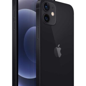 Apple iPhone 12 - Smartphone - Dual-SIM - 5G NR - 128GB - CDMA / GSM - 6.1 - 2532 x 1170 Pixel (460 ppi (Pixel pro )) - Super Retina XDR Display (12 MP Vorderkamera) - 2 x Rückkamera - Schwarz (MGJA3ZD/A)
