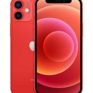 Apple iPhone 12 mini - (PRODUCT) RED - Smartphone - Dual-SIM - 5G NR - 64GB - CDMA / GSM - 5.4 - 2340 x 1080 Pixel (476 ppi (Pixel pro )) - Super Retina XDR Display (12 MP Vorderkamera) - 2 x Rückkamera - Rot (MGE03ZD/A)