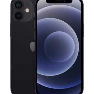 Apple iPhone 12 mini - Smartphone - Dual-SIM - 5G NR - 256GB - CDMA / GSM - 5.4 - 2340 x 1080 Pixel (476 ppi (Pixel pro )) - Super Retina XDR Display (12 MP Vorderkamera) - 2 x Rückkamera - Schwarz (MGE93ZD/A)