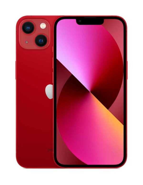 Apple iPhone 13 - (PRODUCT) RED - Smartphone - Dual-SIM - 5G NR - 128GB - 6.1 - 2532 x 1170 Pixel (460 ppi (Pixel pro )) - Super Retina XDR Display - 2 x Rückkamera 12 MP Frontkamera - Rot (MLPJ3ZD/A)