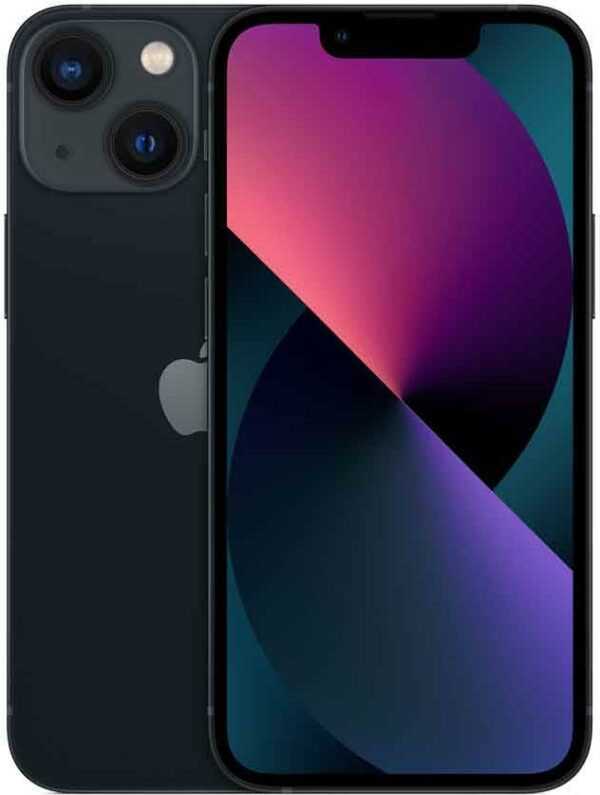 Apple iPhone 13 mini - Smartphone - Dual-SIM - 5G NR - 512GB - 5.4 - 2340 x 1080 Pixel (476 ppi (Pixel pro )) - Super Retina XDR Display - 2 x Rückkamera 12 MP Frontkamera - Midnight (MLKA3ZD/A) - Sonderposten