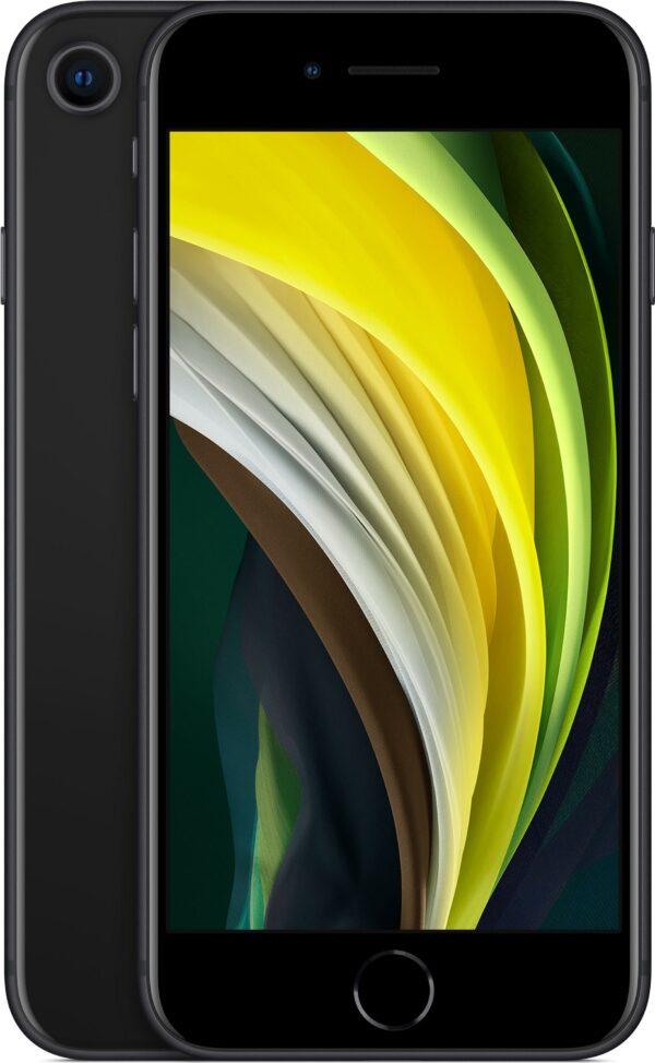 Apple iPhone SE (2. Generation) - Smartphone - Dual-SIM - 4G Gigabit Class LTE - 128GB - GSM - 4.7 - 1334 x 750 Pixel (326 ppi (Pixel pro )) - Retina HD - 12 MP (7 MP Vorderkamera) - Schwarz (MHGT3ZD/A)