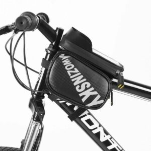 Fahrradtasche mit Handyhülle Rahmentasche Handyhalter Wasserdichte Fahrrad fahrradtasche für Smartphone - Wozinsky