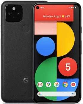 Google Pixel 5 5G - 5G Smartphone - Dual-SIM - RAM 8 GB / 128 GB - OLED-Display - 15,20cm (6) - 2340 x 1080 Pixel - 2 x Rückkamera 12,2 MP, 16 MP - front camera 8 MP - komplett schwarz