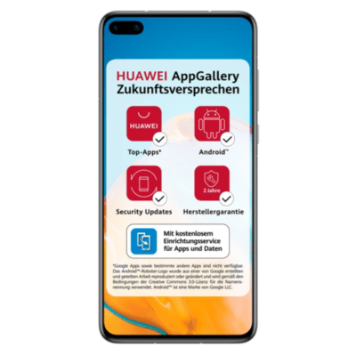 HUAWEI P40 Smartphone 128GB silver frost Dual-SIM Android 10.0 51095BYV