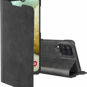 Hama Smartphone-Hülle "Booklet "Guard Pro" für Samsung Galaxy A12 Schwarz, Smartphone-Booklet Tasche"