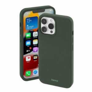 Hama Smartphone-Hülle "Handy Cover für iPhone 13 Pro Max, für Apple MagSafe Handy Case "Finest Feel Pro""