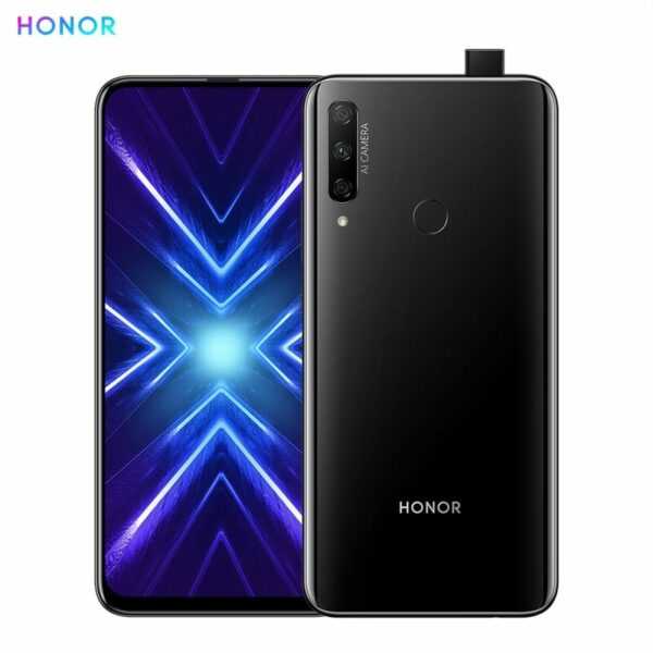 Honor - 9X Smartphone 6,59-Zoll-IPS-LCD-Vollbildbildschirm 12-nm-Kirin 710F-Chipsatz GPU Turbo 3.0 Octa-Core 4 GB RAM + 128 GB ROM Smartphone mit