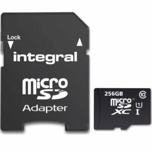 Integral 256GB Micro SDXC Karte für Smartphones und Tablets UHS-I U1 - 90MB/s