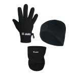 JAKO 3er Winter Set Handschuh + Beanie + Neckwarmer Schwarz