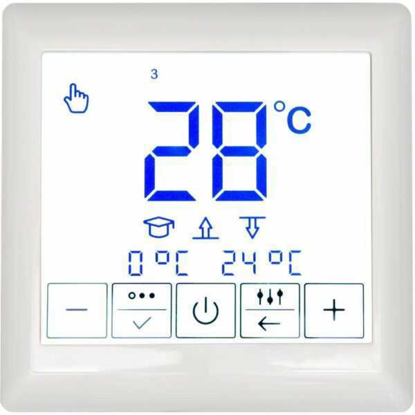 Mi-350 WiFi / WLAN Thermostat für Heizungssteuerung, elektrische Fussbodenheizung mit TuyaSmart Smartphone App für Hausautomation