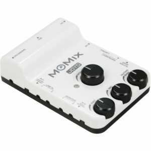 Momix USB Audio Interface Mixer Portable Audio Mixer Professioneller Soundmischer f¨¹r PC Smartphone Audioausr¨¹stung Musikinstrumente - Modell:Wei?
