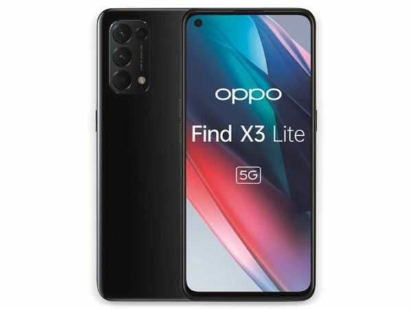 OPPO Smartphone Find X3 Lite, 128 GB, 5G, starry black