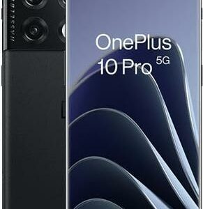 OnePlus 10 Pro 5G - 5G Smartphone - Dual-SIM - RAM 12GB / 256GB - OLED-Display - 6.7 - 3216 x 1440 Pixel (120 Hz) - Triple-Kamera 48 MP, 50 MP, 8 MP - front camera 32 MP - Volcanic Black (5011101935)