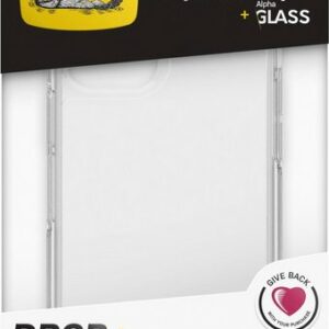 Otterbox Smartphone-Hülle "Symmetry Clear + Alpha Glass iPhone 12 / iPhone 12 Pro" iPhone 12 Pro, iPhone 12, mit zusätzlichem Schutzglas