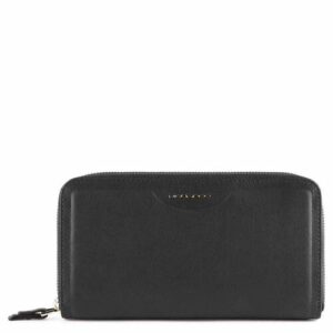 Piquadro Gea RV-Börse mit Smartphone - Fach Münzfach 19 cm, black