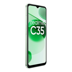 Realme C35 Smartphone glowing green 4/128GB Dual-SIM Android 11.0