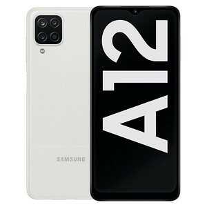 SAMSUNG Galaxy A12 Dual-SIM-Smartphone weiß 64 GB