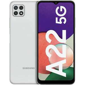 SAMSUNG Galaxy A22 5G Dual-SIM-Smartphone weiß 128 GB