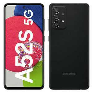 SAMSUNG Galaxy A52s 5G Dual-SIM-Smartphone schwarz 128 GB