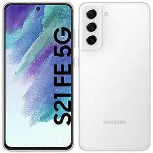 SAMSUNG Galaxy S21 FE 5G Dual-SIM-Smartphone weiß 128 GB