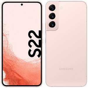 SAMSUNG Galaxy S22 Dual-SIM-Smartphone pink-gold 128 GB