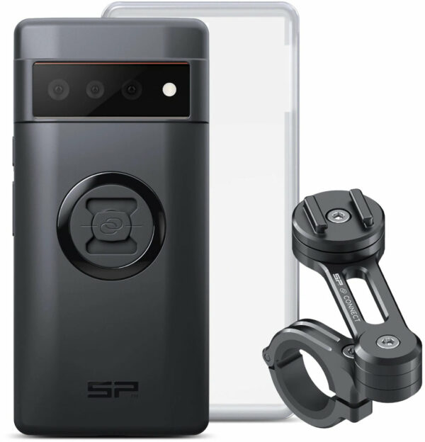 SP Connect Moto Bundle Google Pixel 6 Pro Smartphone-Halterung, schwarz, schwarz