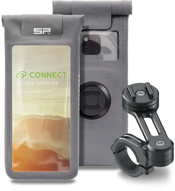 SP Connect Moto Bundle Smartphone-Halterung, grau, Größe M, grau, Größe M