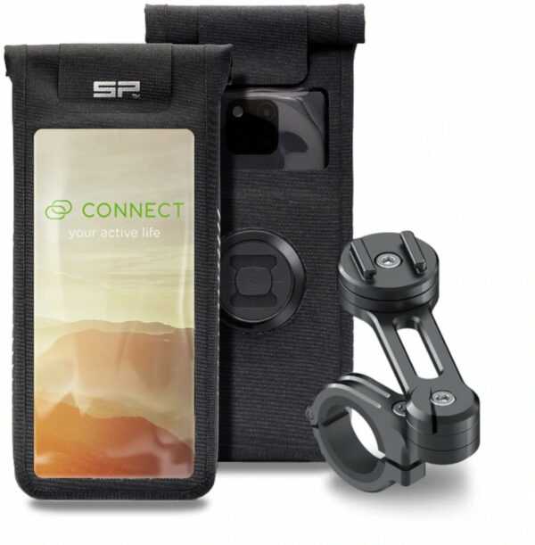 SP Connect Moto Bundle Universal Black Smartphone-Halterung, schwarz, Größe M, schwarz, Größe M