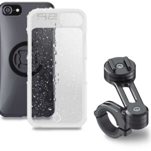 SP Connect Moto Bundle iPhone 8+/7+/6s+/6+ Smartphone-Halterung, schwarz, schwarz