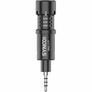 SYNCO MMic-U1P Mini-Smartphone-Mikrofon Kondensatormikrofon mit Nierencharakteristik und 3,5-mm-TRRS-Stecker fur Smartphone-Tablet-Vlogging
