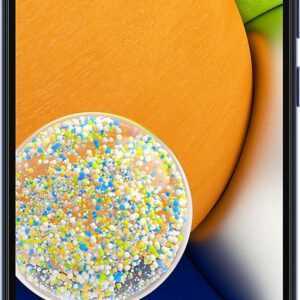 Samsung Galaxy A03 - 4G Smartphone - Dual-SIM - RAM 4 GB / 64 GB - microSD slot - LCD-Anzeige - 6.5 - 1600 x 720 Pixel - 2 x Rückkamera 48 MP, 2 MP - front camera 5 MP - Blau