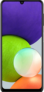 Samsung Galaxy A22 - 4G Smartphone - Dual-SIM - RAM 4GB / 128GB - microSD slot - OLED-Display - 6.4 - 1600 x 720 Pixel - 4x x Rückkamera 48 MP, 8 MP, 2 MP, 2 MP - front camera 13 MP - Schwarz (SM-A225FZKGEUE)