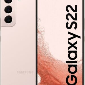 Samsung Galaxy S22 - 5G Smartphone - Dual-SIM - RAM 8 GB / 256 GB - OLED-Display - 6.1 - 2340 x 1080 Pixel (120 Hz) - Triple-Kamera 50 MP, 12 MP, 10 MP - front camera 10 MP - rosa goldfarben