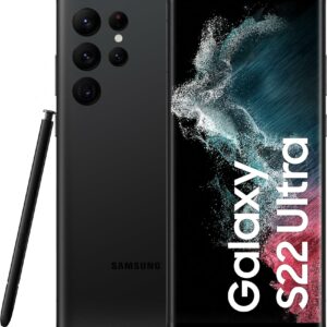 Samsung Galaxy S22 Ultra - 5G Smartphone - Dual-SIM - RAM 12 GB / 256 GB - OLED-Display - 6.8 - 3088 x 1440 Pixel (120 Hz) - 4x x Rückkamera 108 MP, 12 MP, 10 MP, 10 MP - front camera 40 MP - Phantomschwarz