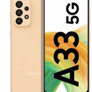 Samsung Galaxy Smartphone A33 128 GB orange, 5G