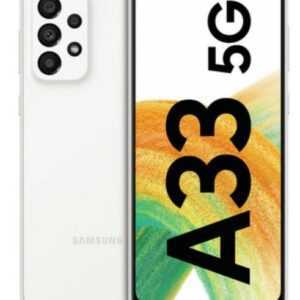 Samsung Galaxy Smartphone A33 128 GB weiß, 5G