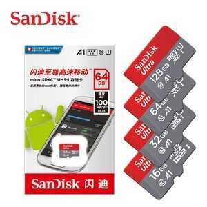 Sandisk Ultra Micro 128GB 64GB 32GB 16GB 200GB SD Card SD/TF Flash Card Memory Card 32 64 128 gb sandisk for Smartphone Devices