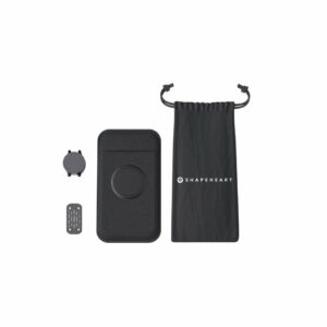 Shapeheart Scooter Bundle Magnetische Spiegel Smartphone Halterung, schwarz, Größe M, schwarz, Größe M